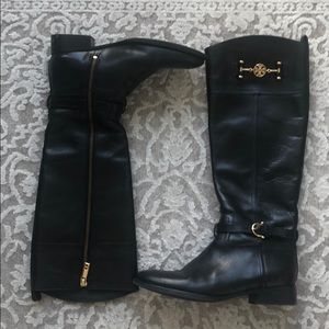 Tory Burch Below the knee leather boots